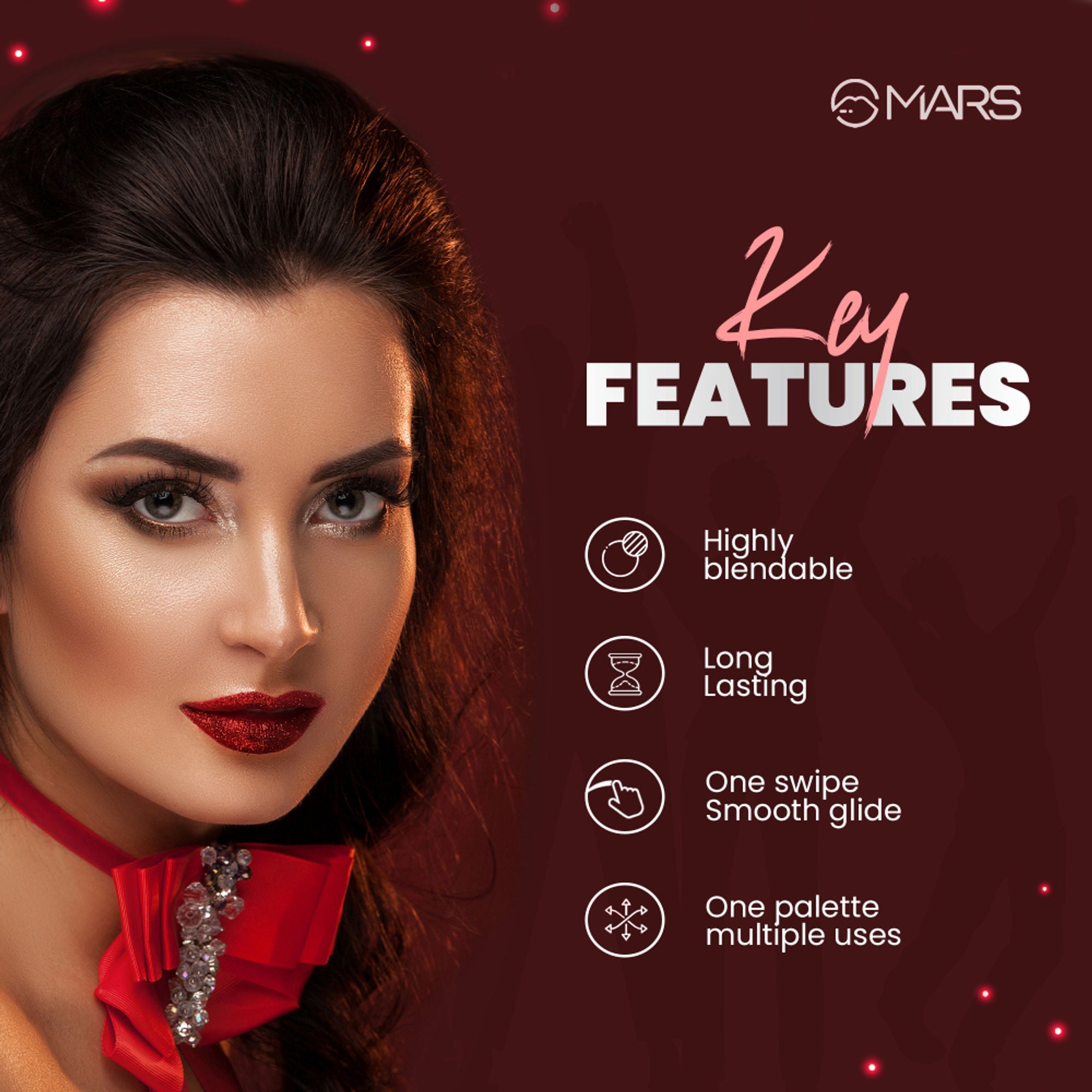 MARS Cosmetics Dance Of Joy Eyeshadow Palette - Shade 01