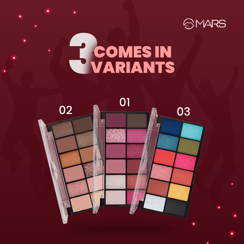 MARS Cosmetics Dance Of Joy Eyeshadow Palette - Shade 02