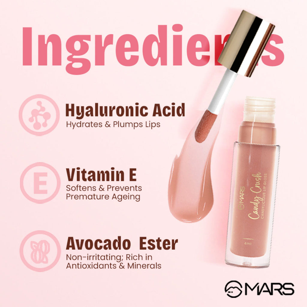 MARS Cosmetics Candylicious Colored Lip Gloss - Chocopie
