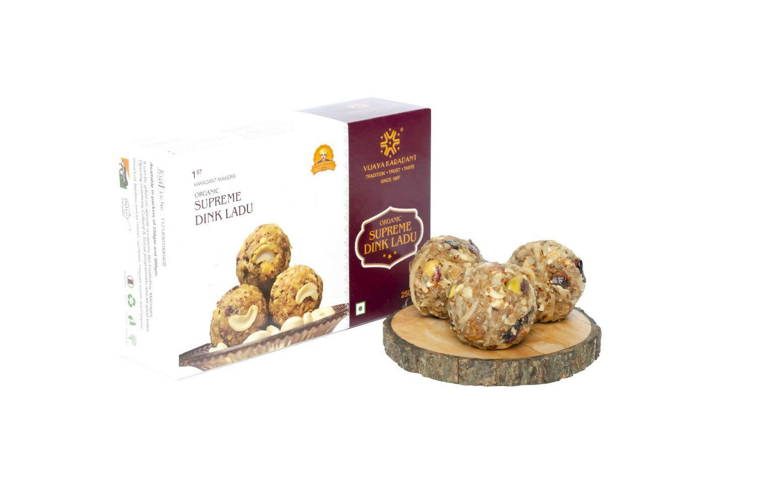 Vijaya Karadant Dink Laddu (Dryfruits Laddu)