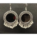 MS Fashion India Sun Design Tassel Earrings