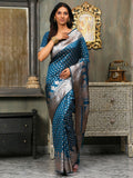 Shree Shyam Fashion Banarasi Silk Blue Saree