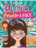 Dreamland Publications Lil Girl Create A Face-Activity Book For Kids