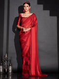 Tikhi Imli Striped Ready to Wear Saree