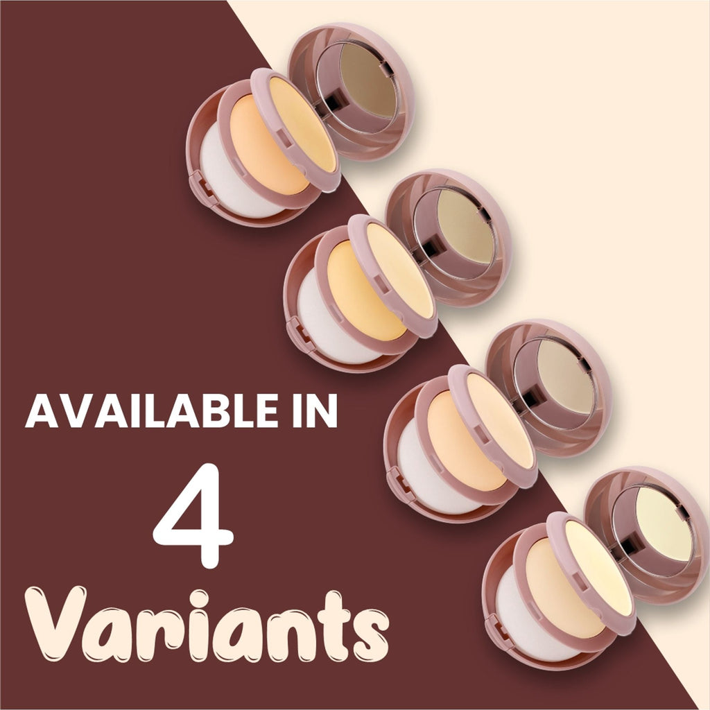 Matt Look Face Fix Ultimate Set Compact Powder - Natural Nude