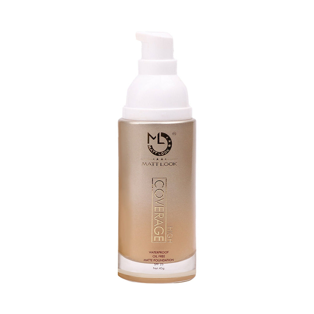 Matt Look High Coverage Foundation - Fawn