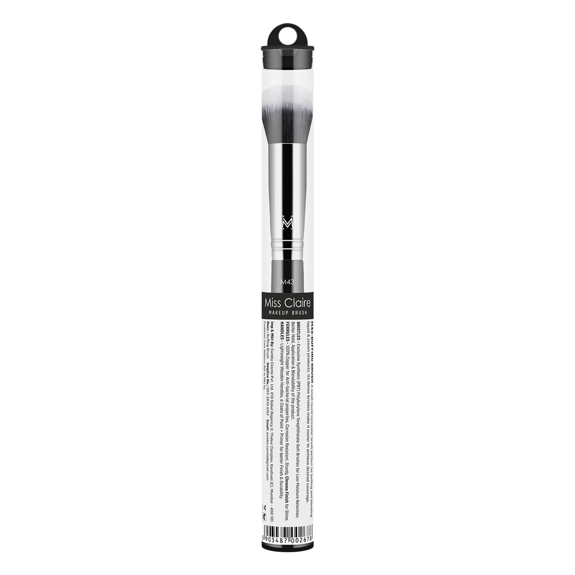 Miss Claire M43 - Buffing Brush - Chrome