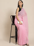 Tikhi Imli Pleated Georgette Saree