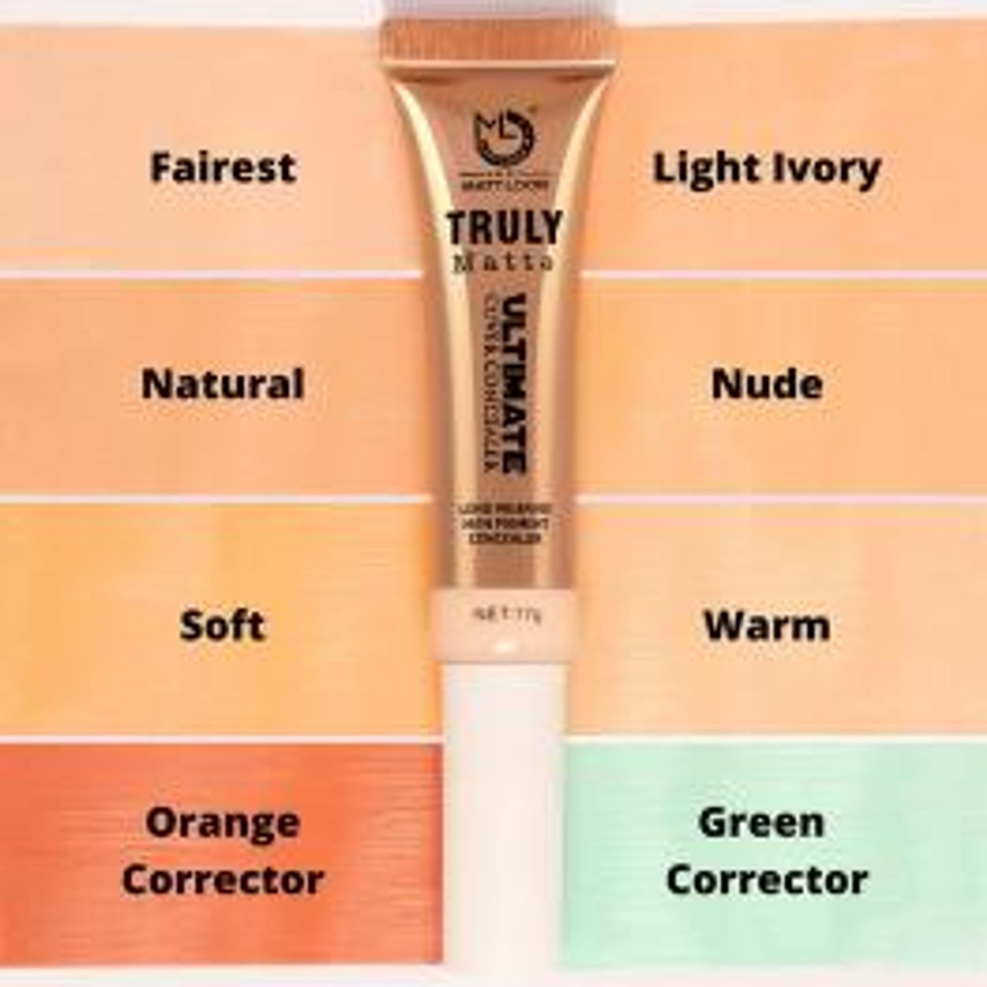 Matt Look Truly Matte Ultimate Cover Concealer - Nude