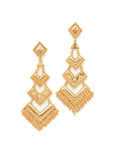 Golden Earrings (Gold) - Ruby Raang