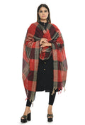 Mominos Fashion Moeza Handloom Cotton Red Tone Dupatta