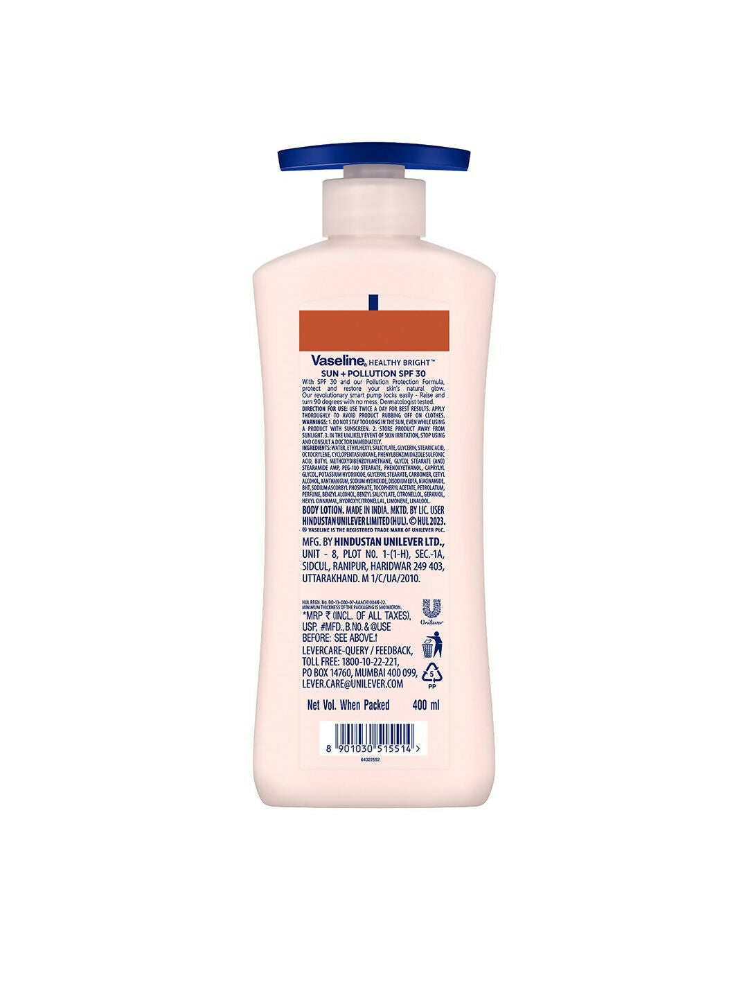 Vaseline Cocoa Glow & Sun Pollution Protection SPF 30 Body Lotion Combo