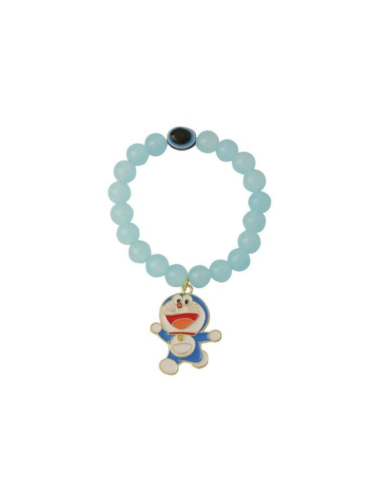 NVR Men & Women Sky Blue Artificial Beads Stylish Bracelet
