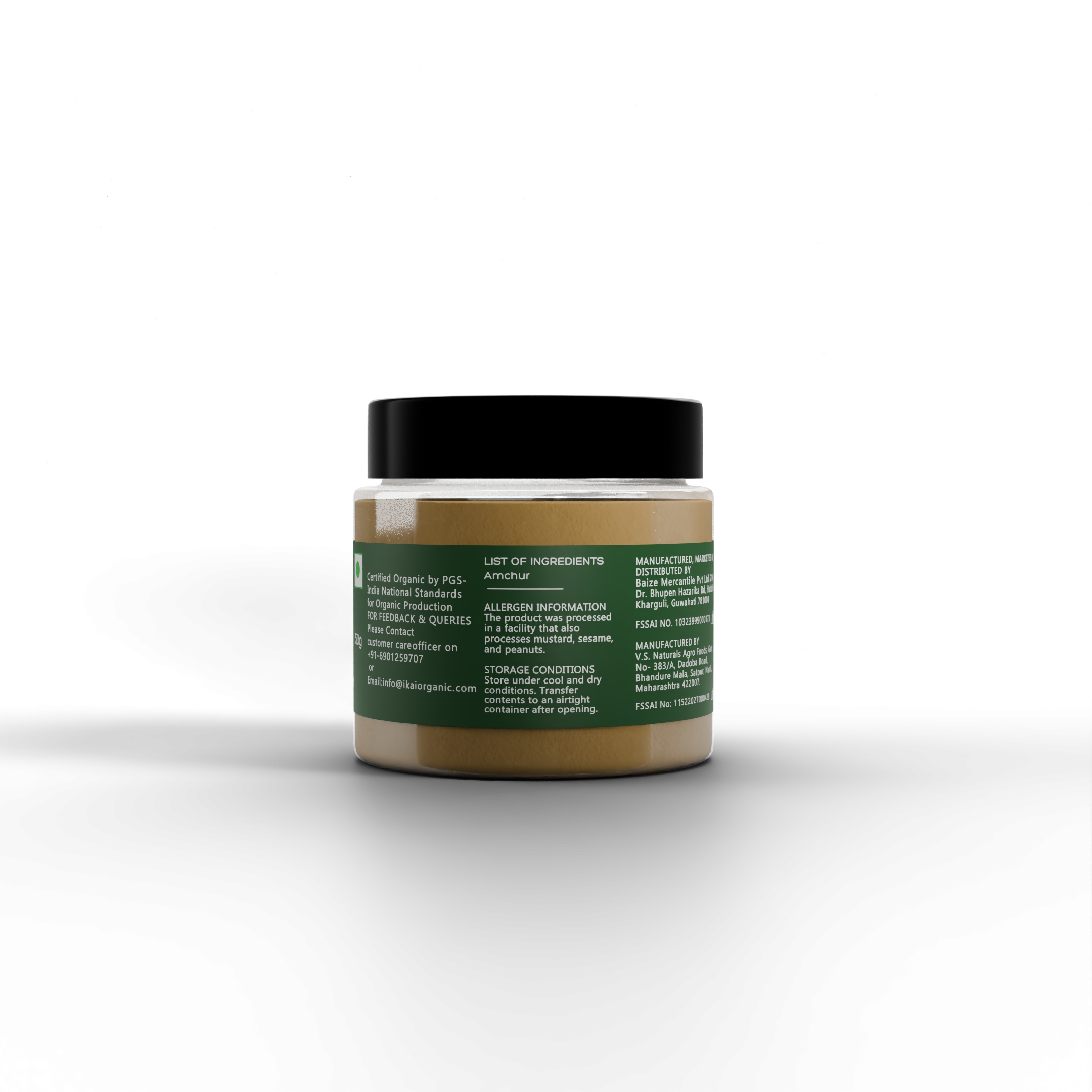 IKAI Organic Natural Mango Powder