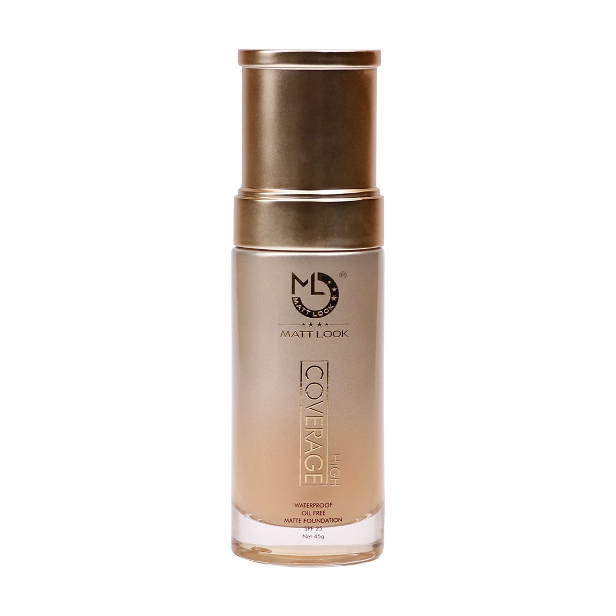 Matt Look High Coverage Foundation - Vanilla