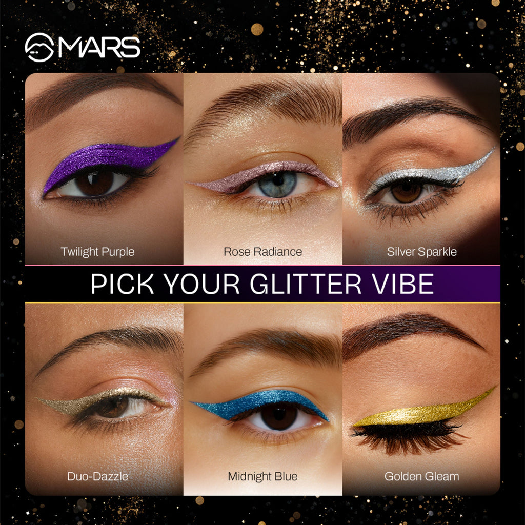MARS Cosmetics Twinkle Wink Glitter Eyeliner - Rose Radiance