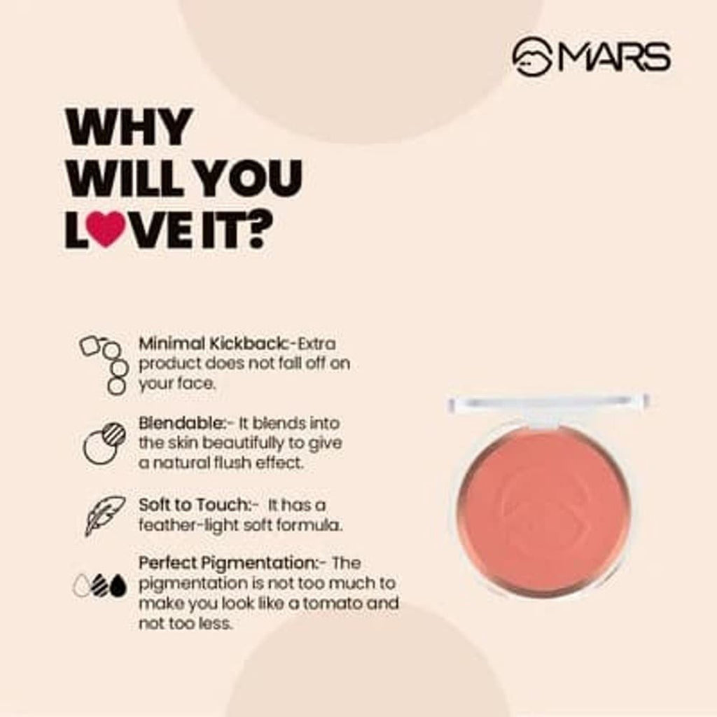 MARS Cosmetics Flush Of Love Face Blusher - 1