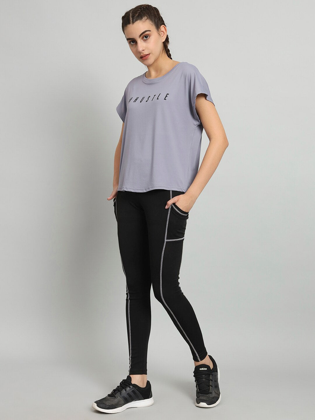 MKH Typography Printed Relaxed Fit Dri-Fit T-shirt