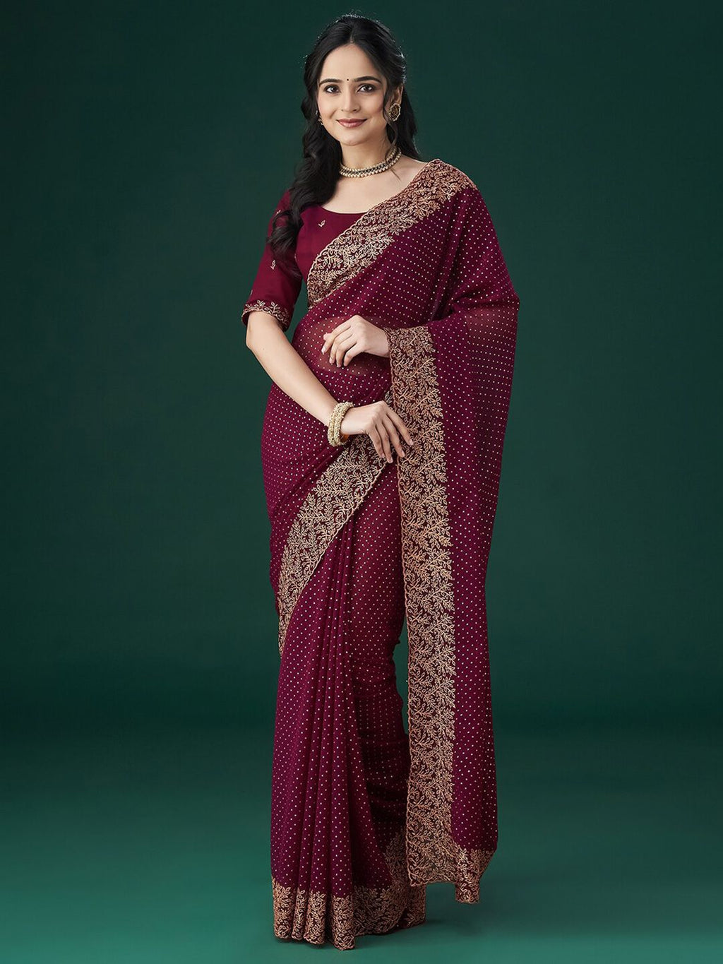 kasee Embroidered Sarees