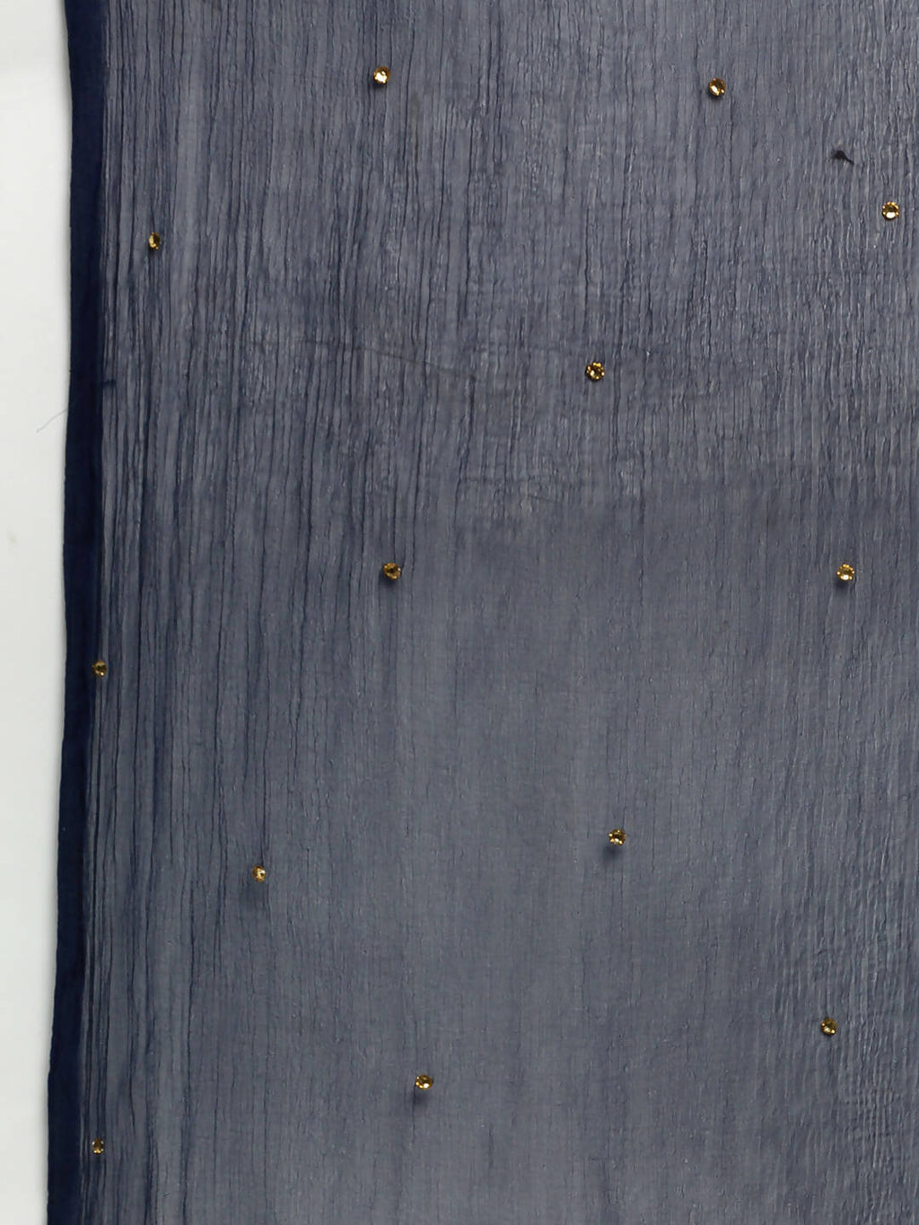 Rudra Bazaar Blue Angrakha Style Flared Kurta with Pyjamas & Dupatta