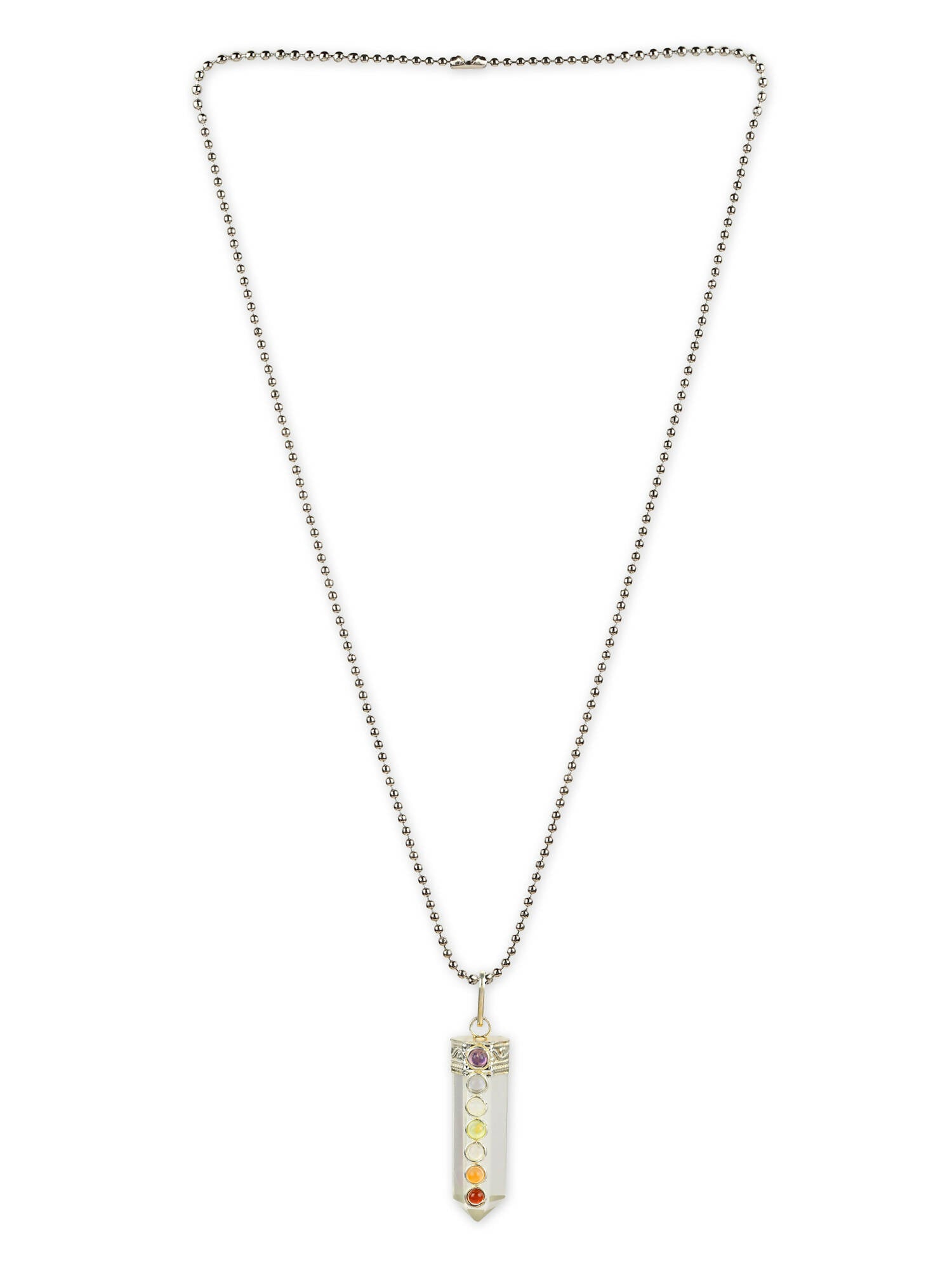 Women's Silver-Plated Chain - Ruby Raang