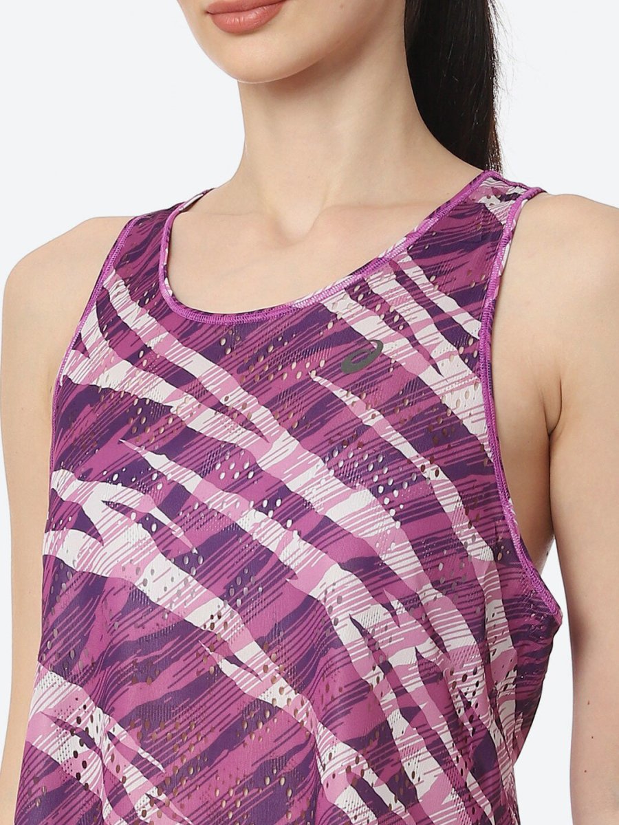 ASICS M Actibreeze Jacquard SS Off Ventilate Actibreeze Aop Printed T-shirt