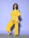 Ahalyaa Women's Traditional Wea Co-ods - Mustard