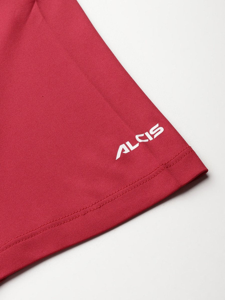 Alcis Men Typography Printed Anti Static Slim Fit Sports T-shirt