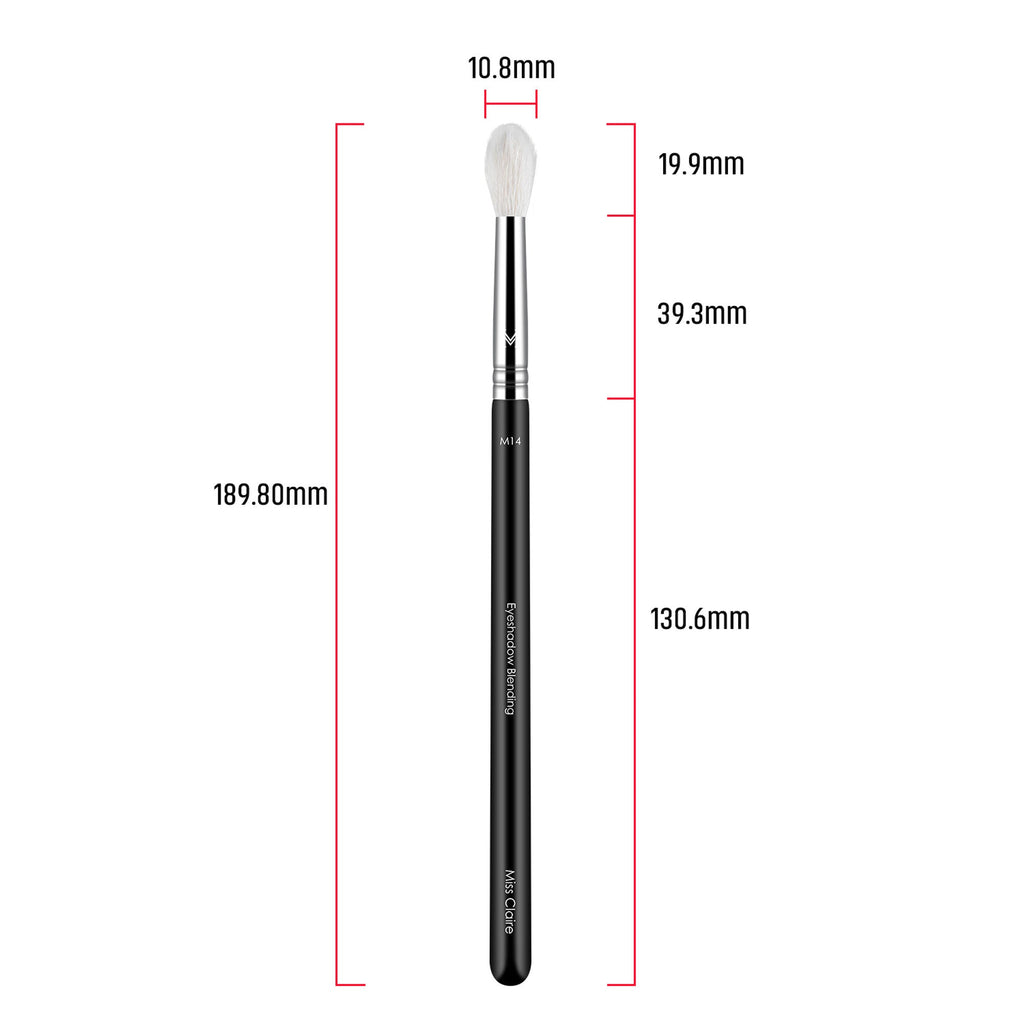 Miss Claire M14 - Eyeshadow Blending Brush - Chrome