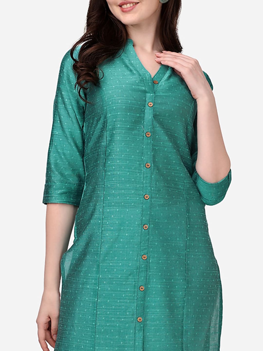 HERE&NOW Ethnic Motifs Printed Kurta