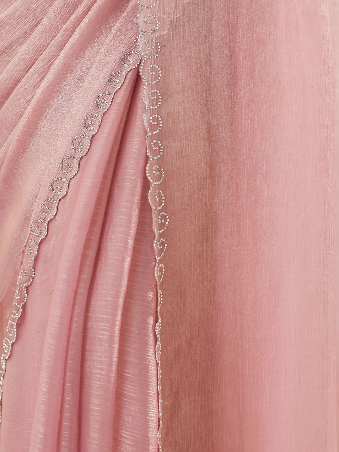 kasee Embellished Beads and Stones Pure Silk Saree