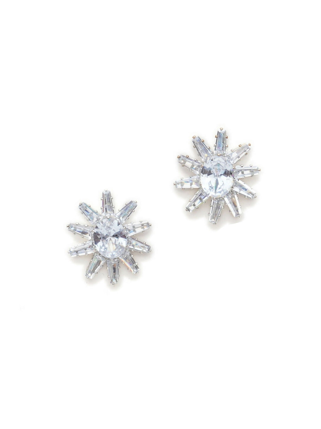 stone stud (white) - Ruby Raang