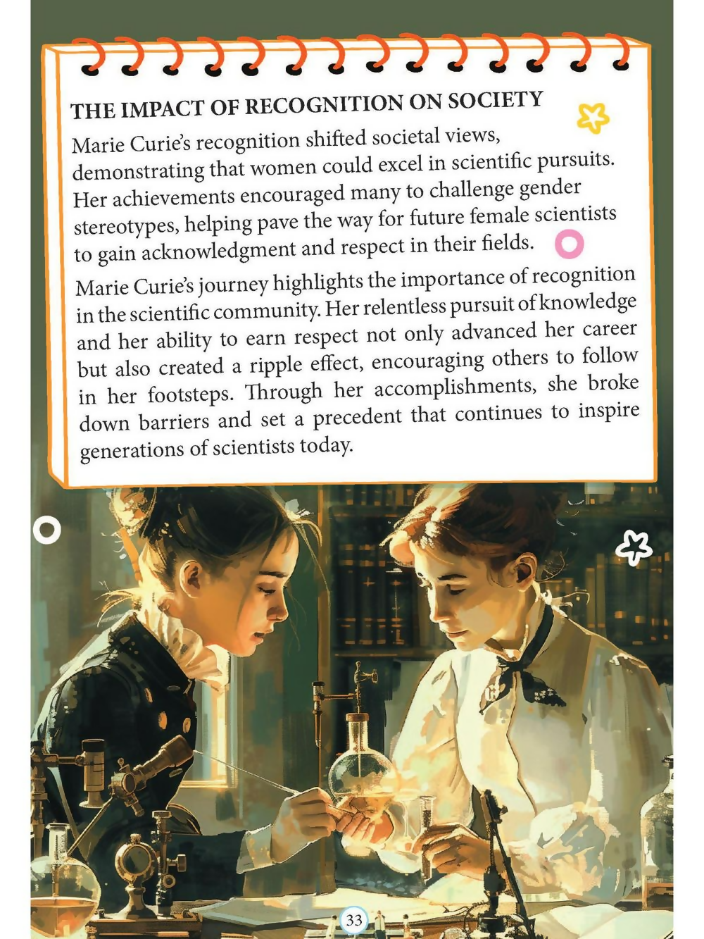 Dreamland Publications Marie Curie Icons of Inspiration Illustrated Biography For Kids
