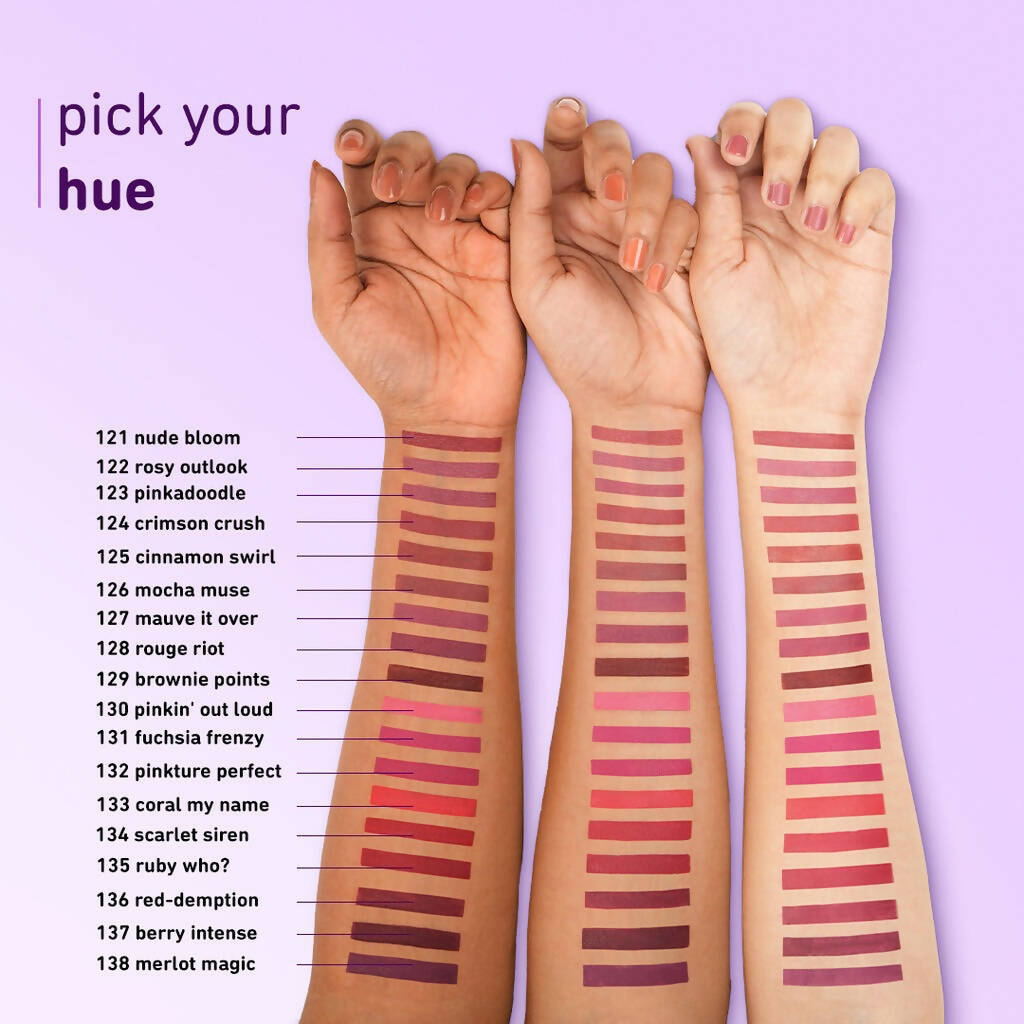 Plum Butter Crème Matte Lipstick Mocha Muse - 126 (Brownish Pink Nude)