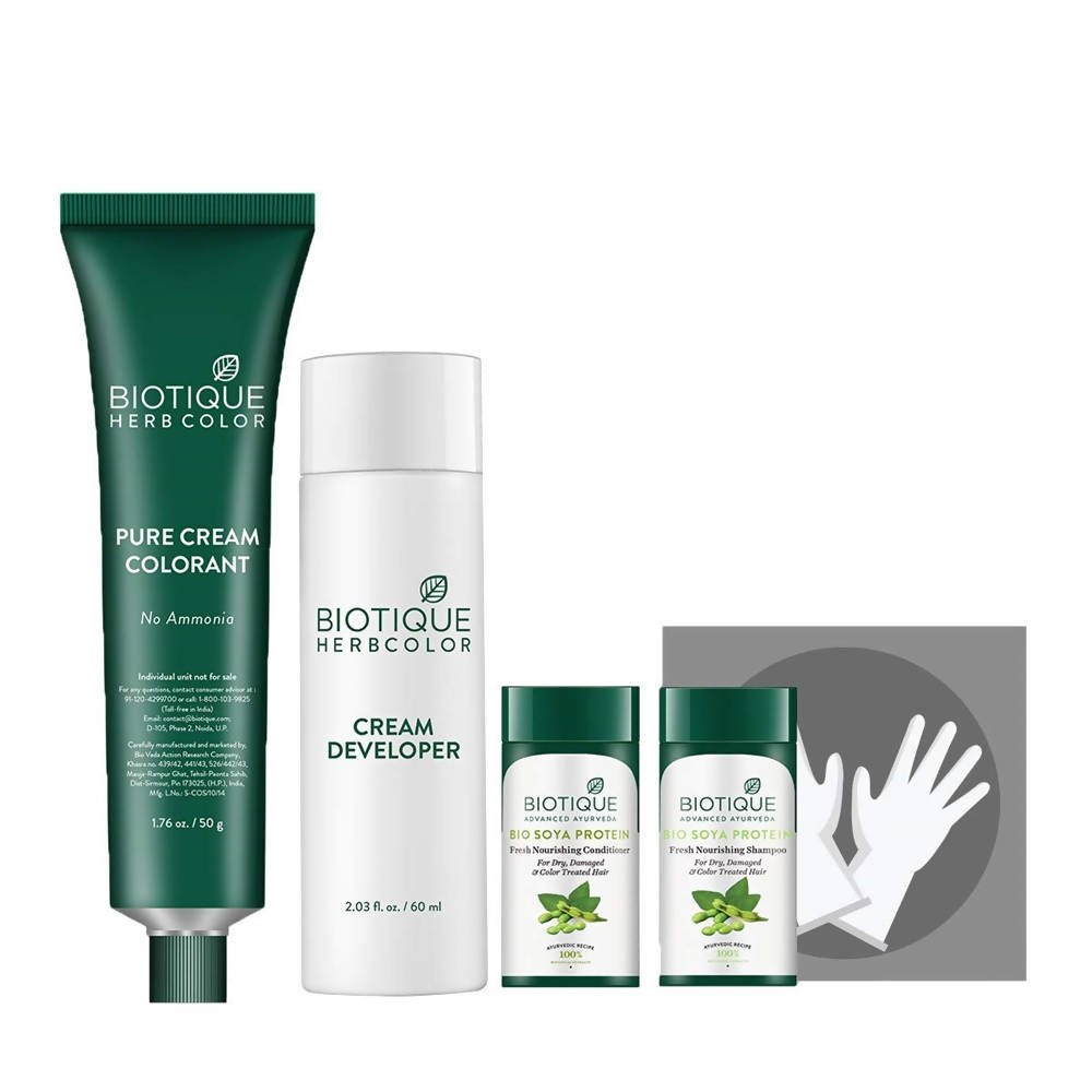 Biotique Bio Herbcolor 1N Natural Black Conditioning Color
