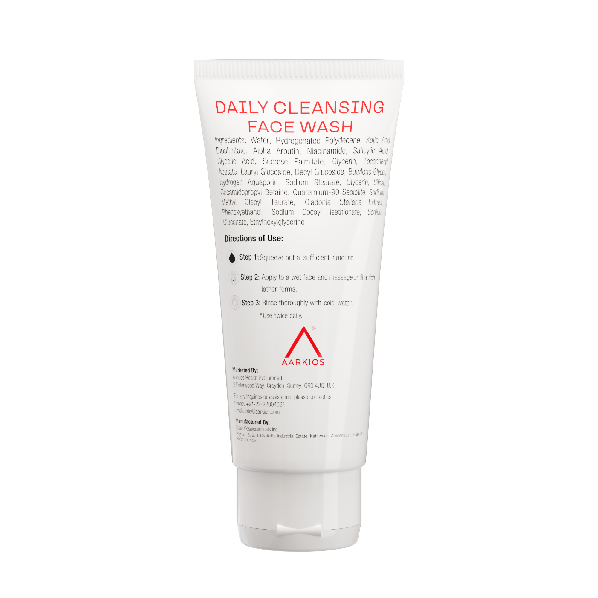 Flawless Finesse By HealthAid Daily Cleansing Facewash