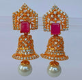 Ad Ruby Bell Type Jhumkas