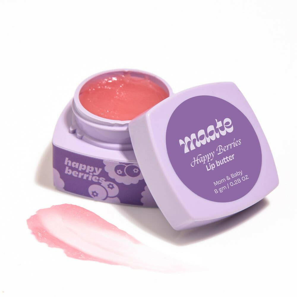 Maate Lip Butter | Packed with Berries for Moist, Soft & Smooth Lips