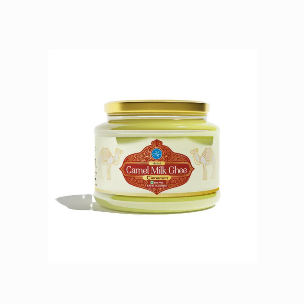 Aadvik A2 Camel Milk Ghee with Cinnamon | Cinnamon Infused Camel Milk Ghee | Supports Healthy Immune System