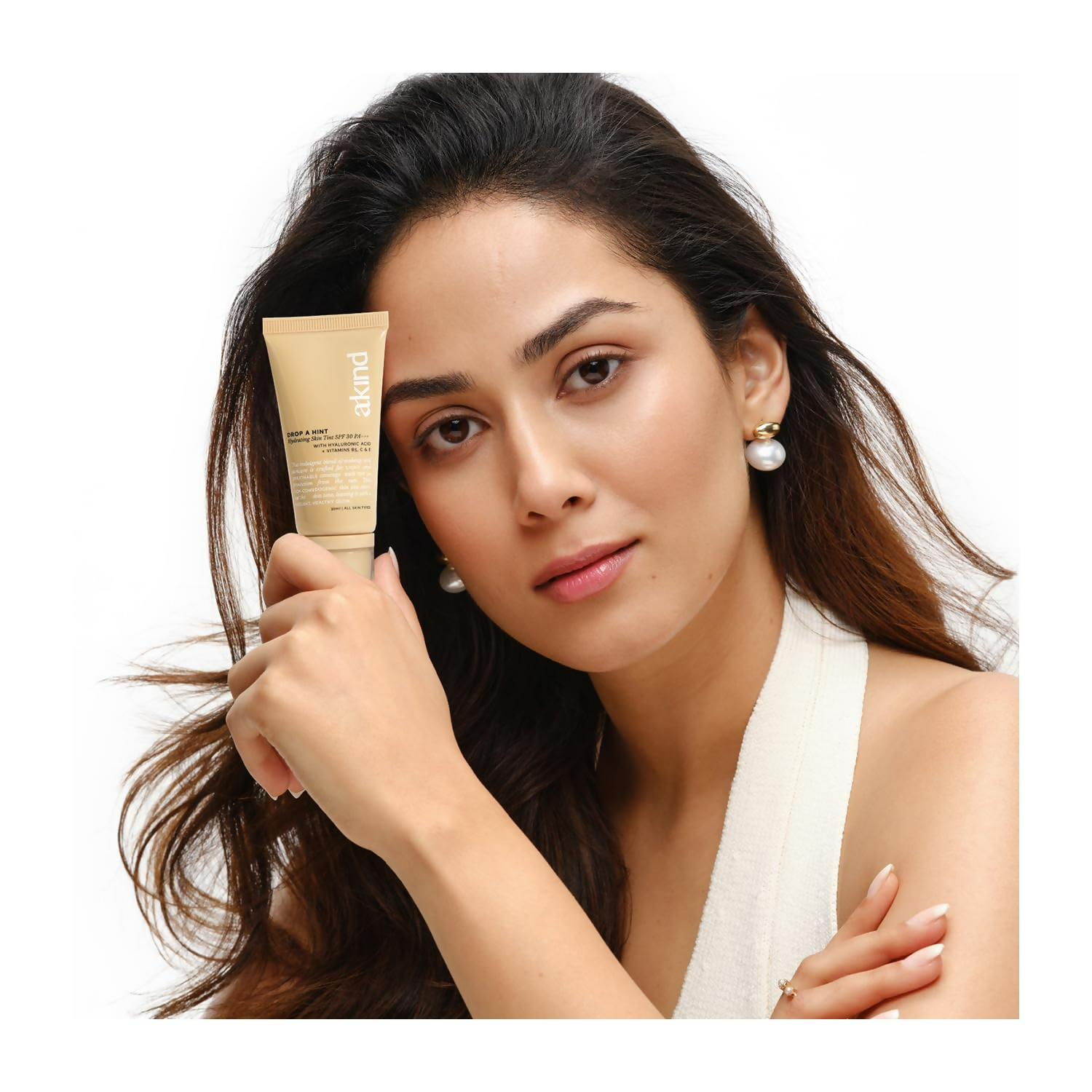 Akind Drop A Hint Hydrating Skin Tint Spf 30 Pa+++150 Honey
