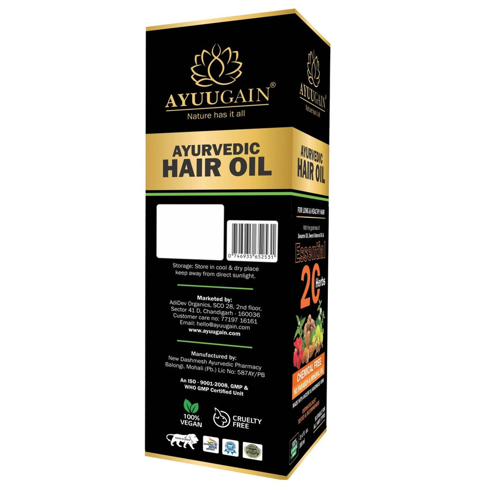 Ayuugain Ayurvedic Hair Oil