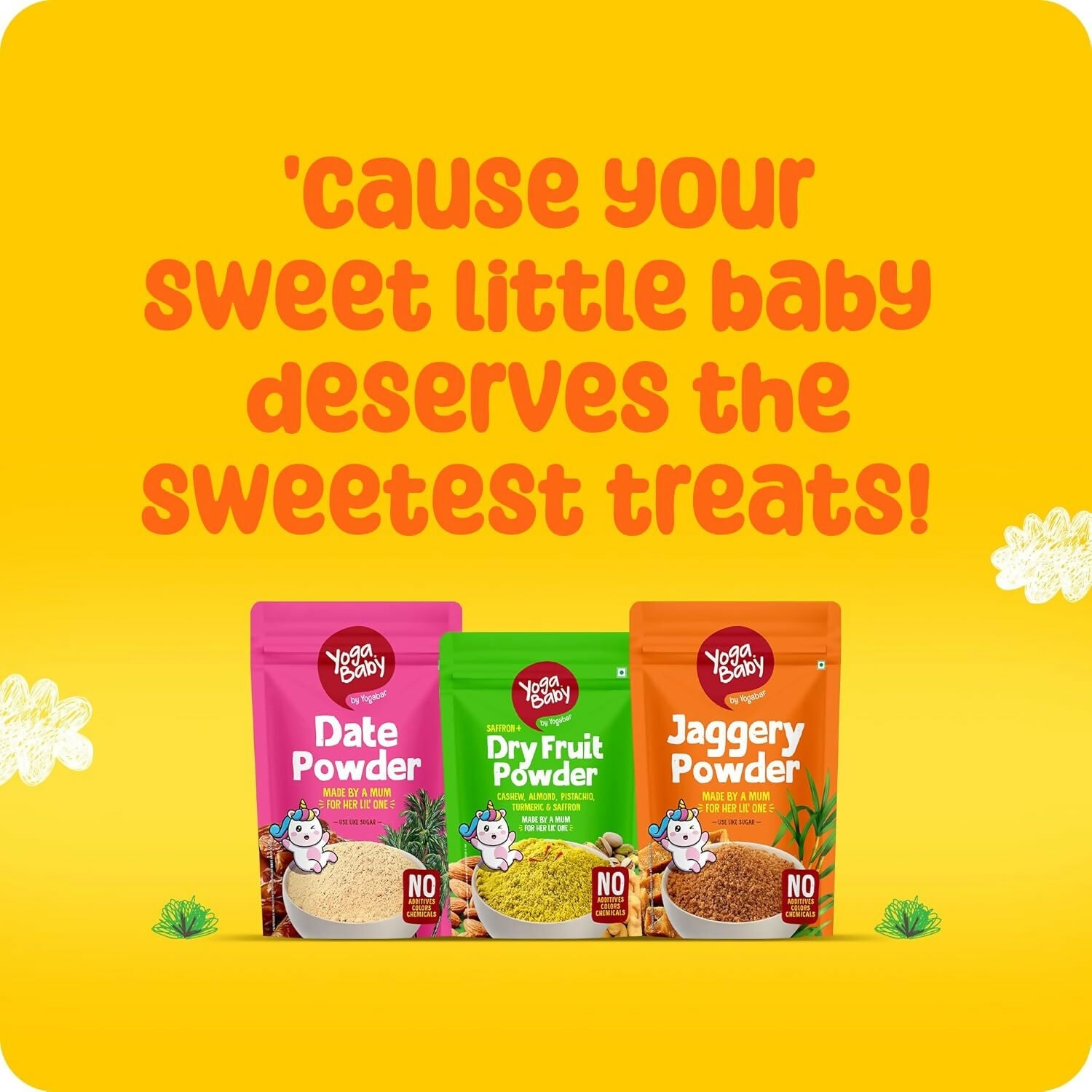 Yoga Bar Yogababy Jaggery Powder For Infants, Kids