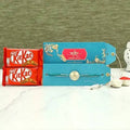 Cute Mickey Metal Rakhi & Nestle KitKat Chocolates