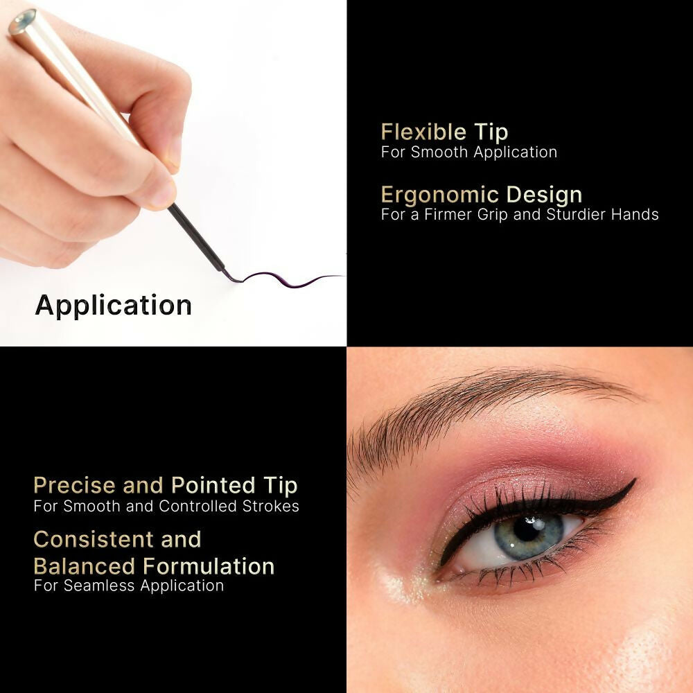 Swiss Beauty Select Here To Stay Liquid Liner, 1-Wanderlust Blue
