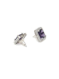 stone stud (purple) - Ruby Raang
