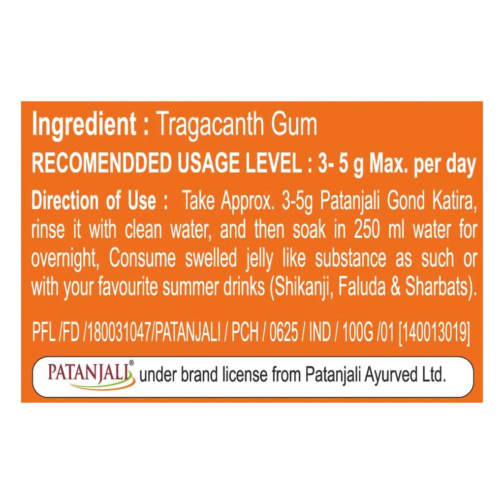 Patanjali Gond Katira