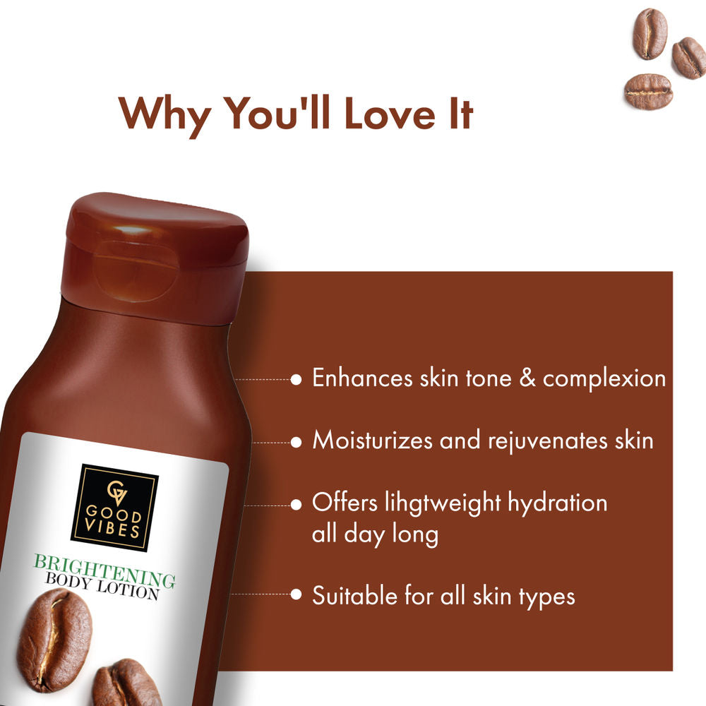 Good Vibes Coffee Brightening Body Lotion