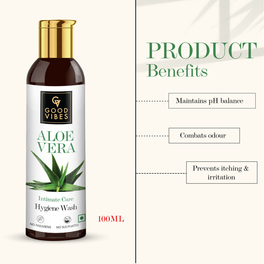 Good Vibes Intimate Care Hygiene Wash - Aloe Vera