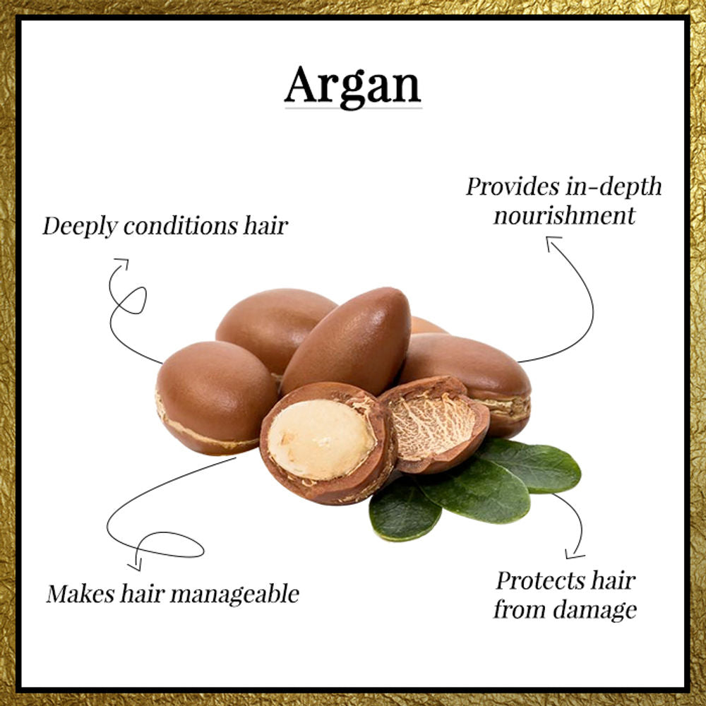 Good Vibes Argan & Almond Nourishing & Moisturizing Hair Serum