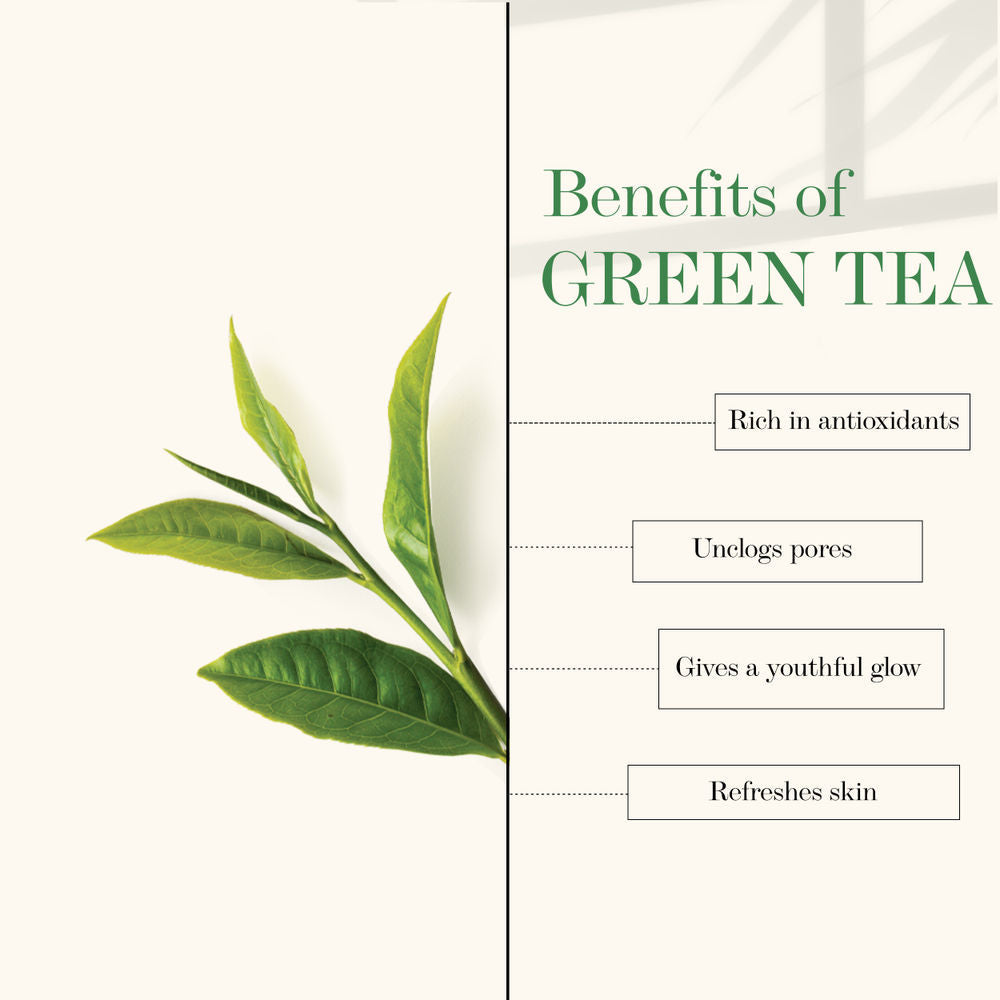 Good Vibes Green Tea Purifying Face Scrub